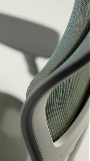 Steelcase Karman with new high back goes above and beyond. #officedesign #officechair #deskchair