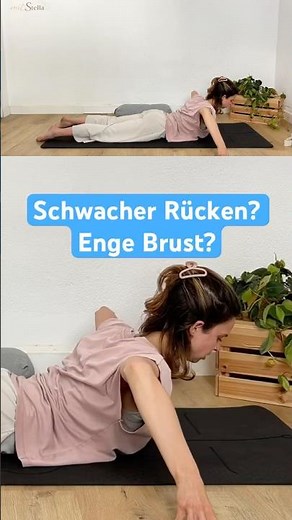 Rücken stärken & Brust öffnen | Sanfte Übung im Liegen