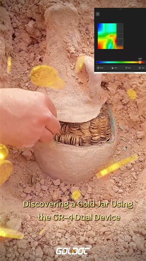 Discovering a Buried Gold Jar with the Groundtech GR-4 Dual | 3D Ground Scanning Demo