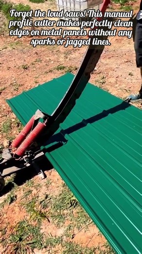 The Most Satisfying Way To Cut Metal Roofing