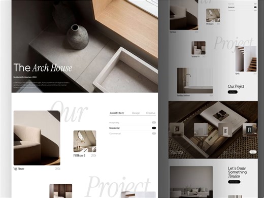 Norm Architect’s Website Animation