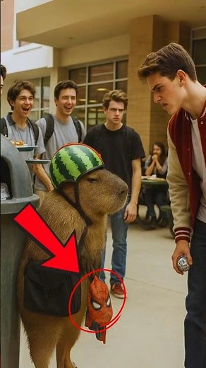 Capybara Got Bullied for Trash... But He Was Doing a Hero’s Work 🐾🔥 #capybara