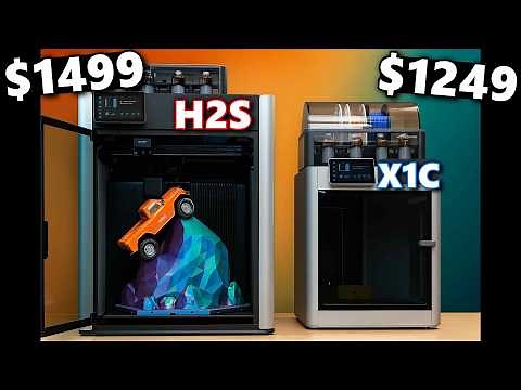 Bambu Lab’s New H2S 3D Printer is a BEAST! Our Biggest Print Yet!!!