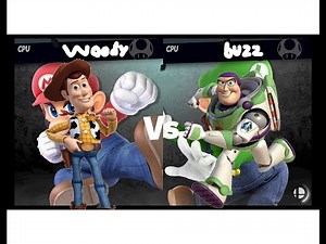 Woody VS Buzz but it's Smash Ultimate