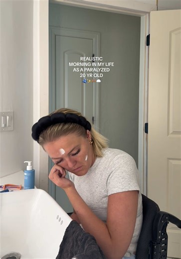 A Realistic Morning Routine of a 20-Year-Old with Paralysis