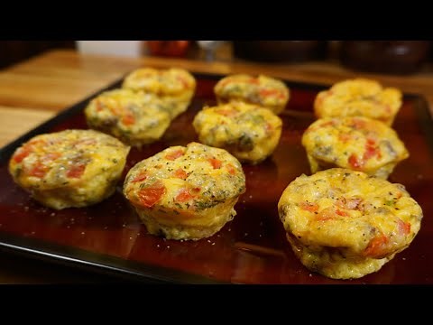 How To Make Easy Egg Muffins | Muffin Omelettes
