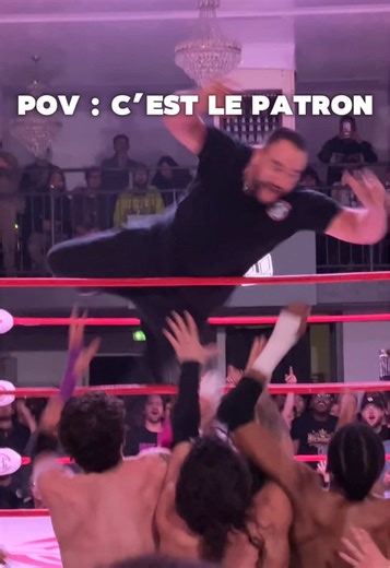 Vive le catch français vraiment. Passez votre tête en 2026. Apc anniversary pour le show#catchfr #catchfrance #wwefr #wwefrance