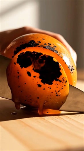 Molten Fruit: Lava Slices That Glow | #ASMR #FoodArt #Macro