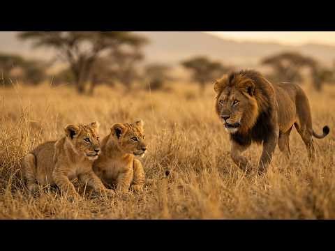 A New Male Entered the Pride… Now the Cubs Are in Danger | 4K Wildlife Documentary