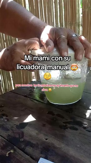 Licuadora manual Fess: ¿Cómo la usa mi mami?