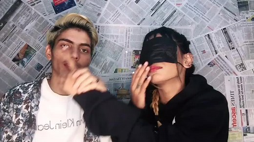 Touch my body challenge 🤣 full video on our YouTube channel 🙌🏻 channel name :incredible innu go and watch full video, link in my bio♥️