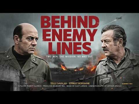 Behind Enemy Lines | Telly Savalas | Ernest Borgnine | Full HD English Movie