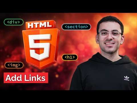 HTML | 08. Add Links | شرح بالعربي
