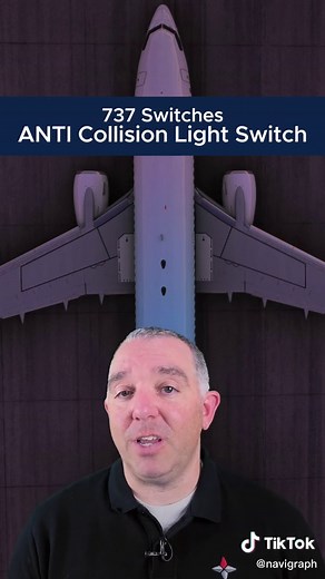 Understanding the Anti-Collision Light Switch on a Boeing 737
