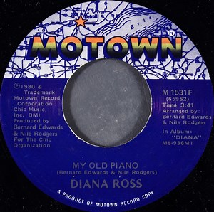 Diana Ross - My Old Piano / Now That You're Gone