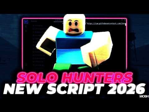 Solo Hunters Script | Roblox Solo Hunters Script | Auto Farm, Kill Aura, INF STATS + More
