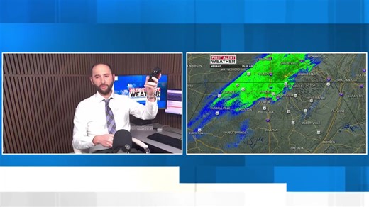 48 First Alert Weather Meteorologist Eric Burke gives the latest on Wednesday's rain and upcoming cold temperatures. | WAFF 48 News