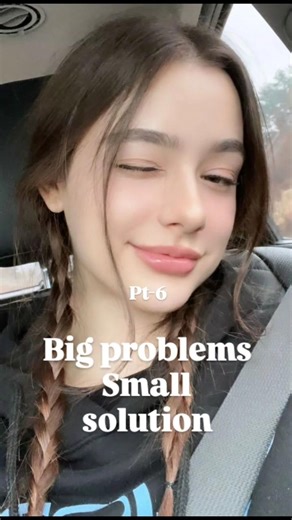 Big problems small solution ( part6)✨ #glowup #problems #solutions #aesthetic