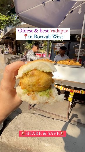 Divya Indulkar | Solo Travel & Food | Oldest & best vadapav 📍Borivali West 🚨SHARE & SAVE for later🚨 📍Mangesh Vadapav centre, Babhai naka, near Veer Savarkar garden, Borivali... | Instagram