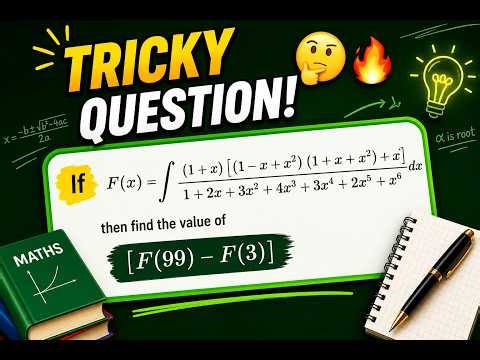 Tricky Integral Question for JEE Main & Advanced | Most Expected Calculus Problem