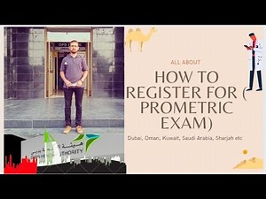 How to generate prometric account for DHA, SMLE, KMLE, OMSB ?For doctors to book exam?