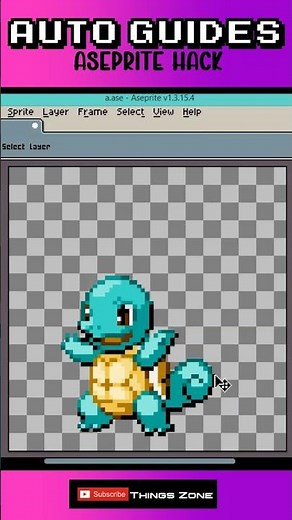 Tutorial: Aseprite Auto Guides You NEED to Know! (PRO Tip) #aseprite #pixelart