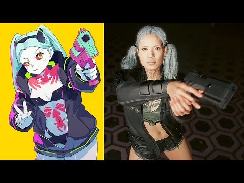Cyberpunk 2077 Rebecca inspired character creation (no mods)