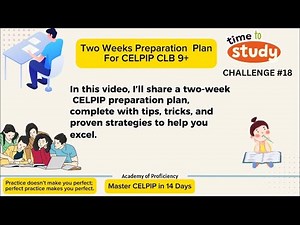 CELPIP in 2 Weeks: The Ultimate Preparation Guide