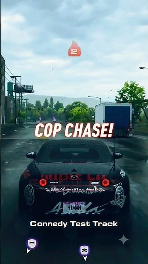 HOW TO ESCAPE 3 COPS IN NFS UNBOUND! 🚗💨 #NFSUnbound #Shorts