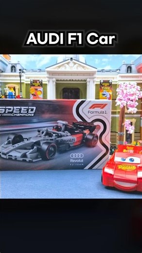 Lego Speed Champions AUDI F1 Team Race Car assembled by McQueen