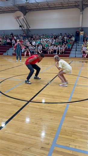 The championship from Friday’s Homecoming Pep Assembly! #StraffordStrong | Strafford Middle School