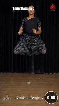 1 min Muzhumandi full jump challenge - Nishkala Ranjeev