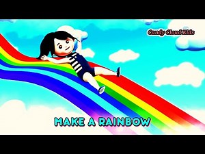 Rainbow Colors Song for Kids | Learn 7 Colors of the Rainbow | Candy Cloud Kids