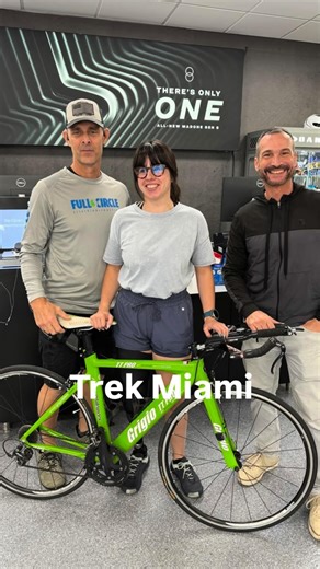 Dennis Phipps on Instagram: "Her first time using clips. Getting ready for 2026. @martinakorganoff @microkorga @fullcirclecoaching @trekbicyclemiami #cycling #swim #running #olympics"