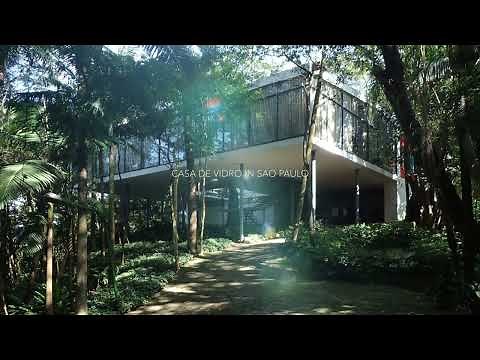 ブラジル女流建築家 リナ・ボ・バルディ ガラスの家 Lina Bo Bardi Glass House Casa de Vidro