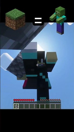 Grass Block = Zombie #minecraft command block!