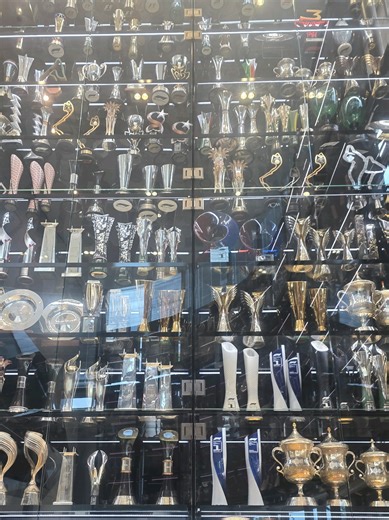 Red Bull Racing F1 Trophy Wall Revealed