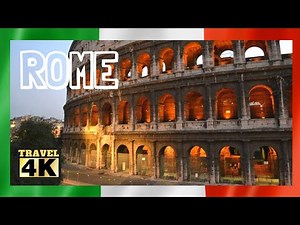 The Colosseum in Rome 🇮🇹 One of the Greatest Works of Roman Architecture in 4k Ultra HD #italy