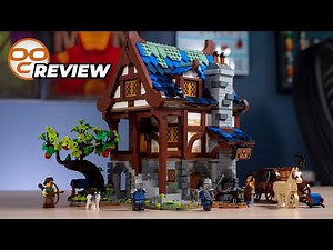 LEGO Ideas Medieval Blacksmith 21325 Detailed Review! MUCH Better Than You THINK!