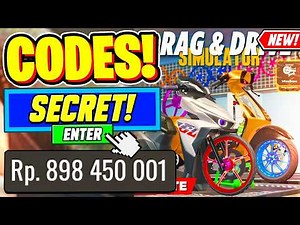 ⚠️New⚠️ ALL WORKING CODES For Drag Drive Simulator May 2026 - Roblox Drag Drive Simulator Codes