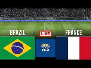 🔴LIVE : Brazil vs France | Friendlies 2026 | Full Match Streaming