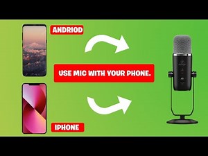 How to Connect / Use Condenser Mic with a Smartphone - Iphone and Andriod.