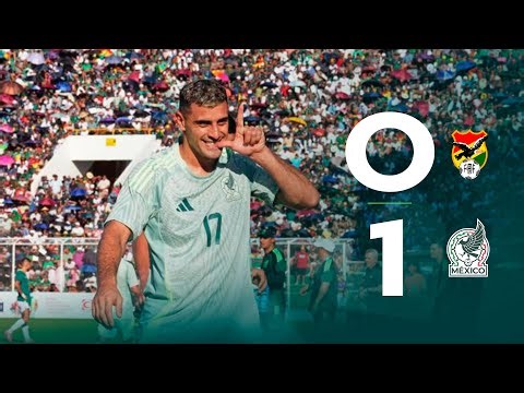 SUMMARY | Mexico defeats Bolivia away 🇲🇽⚽ Second victory of the World Cup year for El Tri