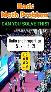 Math Challenge: Can You Solve This Proportion? 🤔#fblifestyle #mathskills | MathTalks