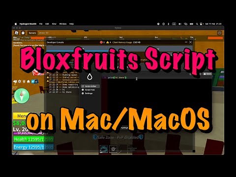 Bloxfruits Script on MacOS for Mac or PC
