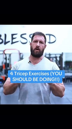 38K views · 320 reactions | 4 Tricep Exercises (YOU SHOULD BE DOING!!) #gym #gymtok #bodybuilding #fyp #triceps #tricepsworkout #shoulders #exercise #foryoupagereelsyouシfbreelsfypシ゚viralfbreelsfypシ゚viral | Ryan Humiston | Facebook