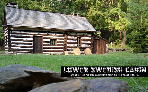 The Lower Swedish Cabin - Historical Site [Drexel Hill, Pa] (1080p HD)