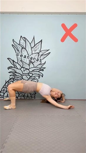 Easy Backbend Tutorial🔥 #howto #easy #tutorial #backbend #beginners #gymnast #flexibility