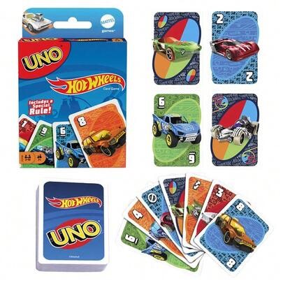 Mattel UNO Official Series: Super, Harry Potter And Transformers Themed Card Game Sets - Each Set Contains 112 Cards, 2-10 Players, Theme Party Game With Transforming Mechanism | SHEIN