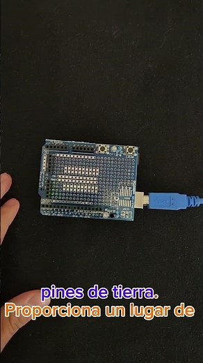 El Shield Protoboard Uno 💻 s#arduino #programacion #programming #sensor #protoboard #fyp #tecnologia